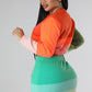 Rainbow Sherbet Skirt Set